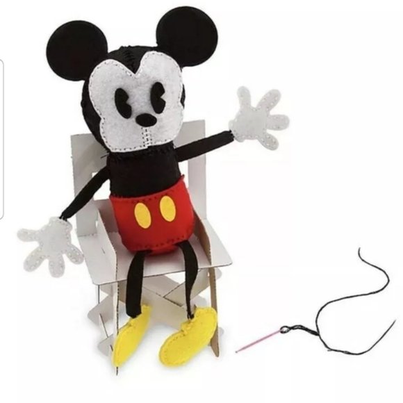 NEW Disney DIY Mickey Mouse 7” Plush Kit - Picture 4 of 5